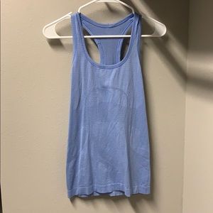 Blue Lululemon tank